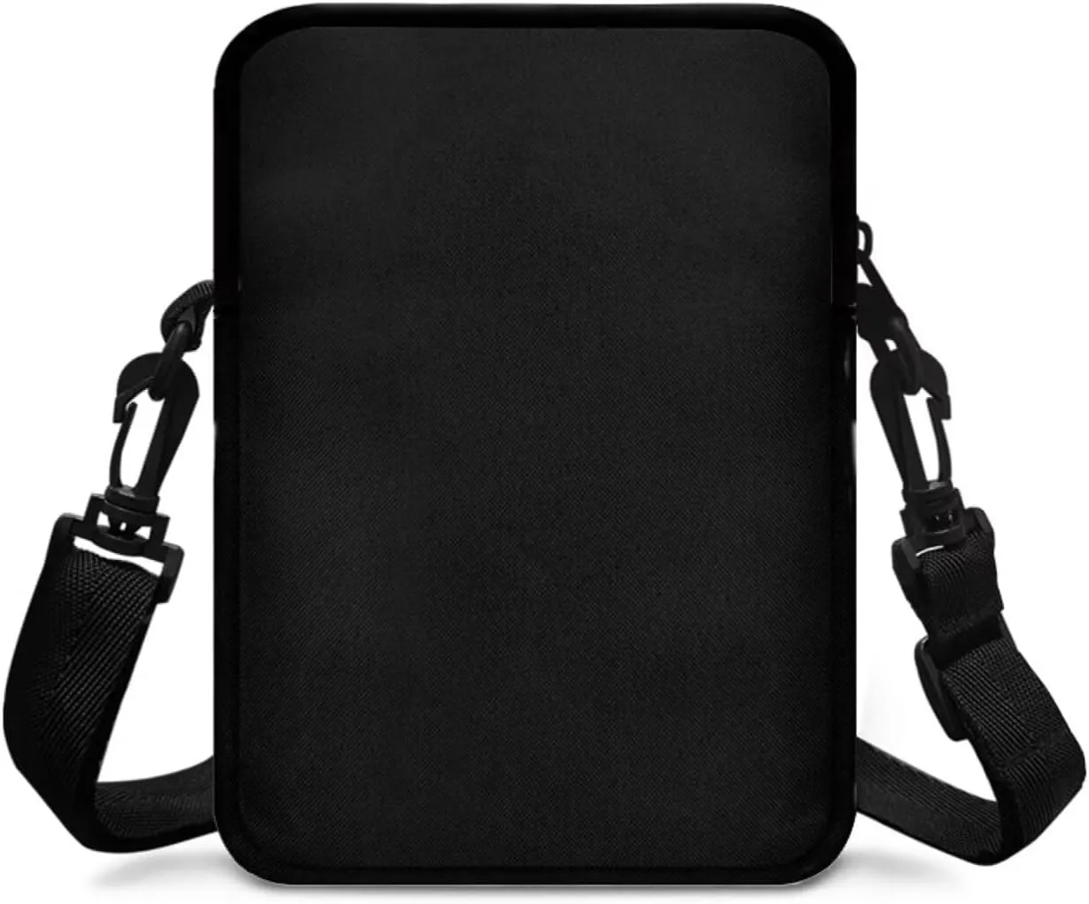 2 Layer Polyester Crossbody Chest Bag Satchel Sling Bags Waist Pouches for Women Girls
