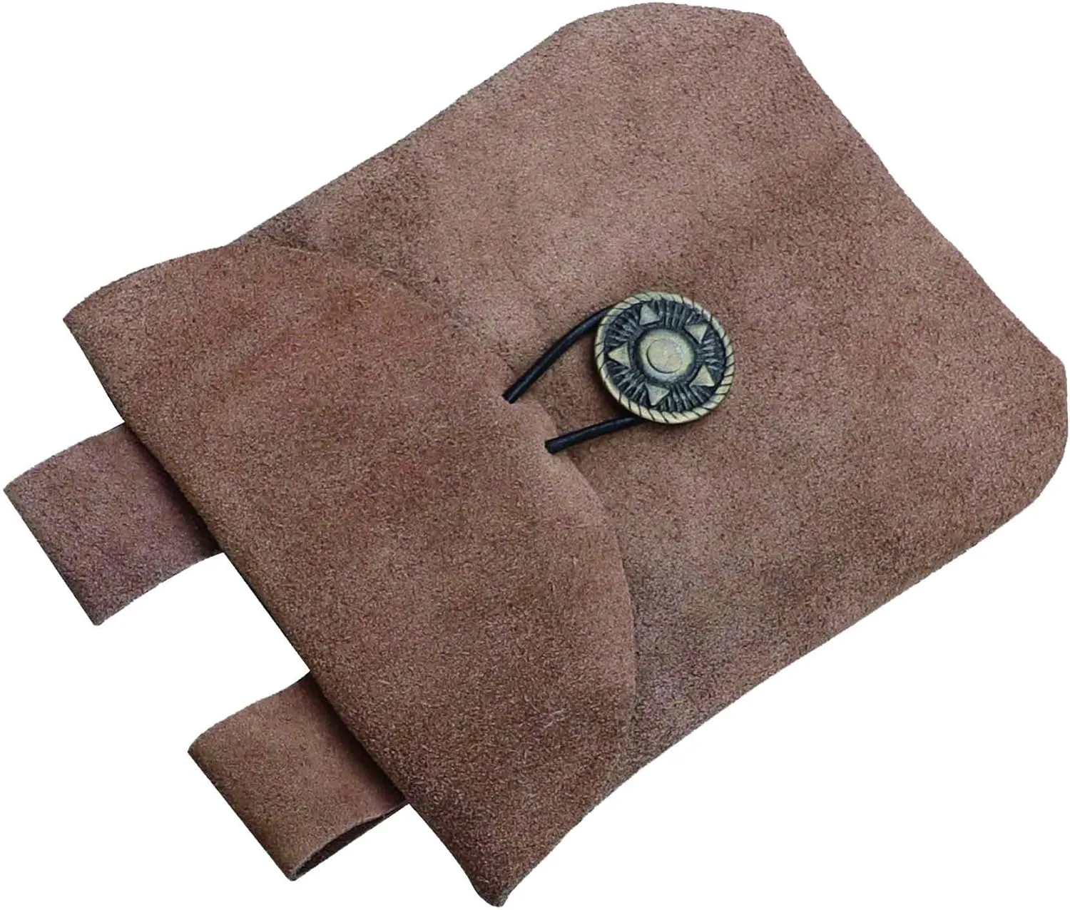 Armory Replicas Renaissance Vibes: Medieval Black & Brown Suede Pouches, Conscious Violet & Peaceful Blues Leather Lights