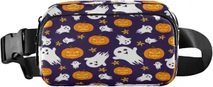 Boccsty Halloween Belt Bag for Women Men Fanny Pack Small Waist Pouch Crossbody Bags for Outdoor Hiking Running Travel