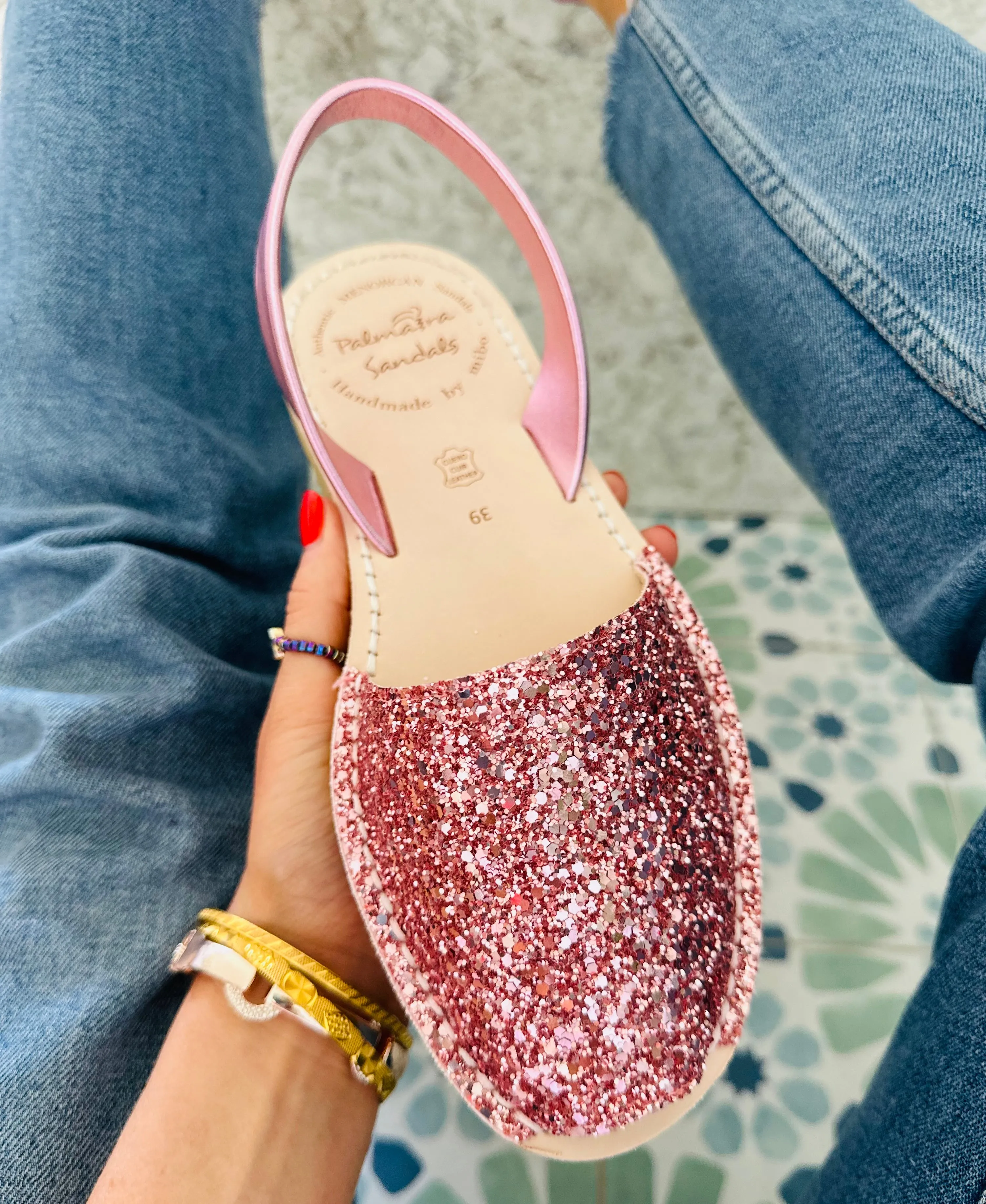 Candy Glitter Avarcas