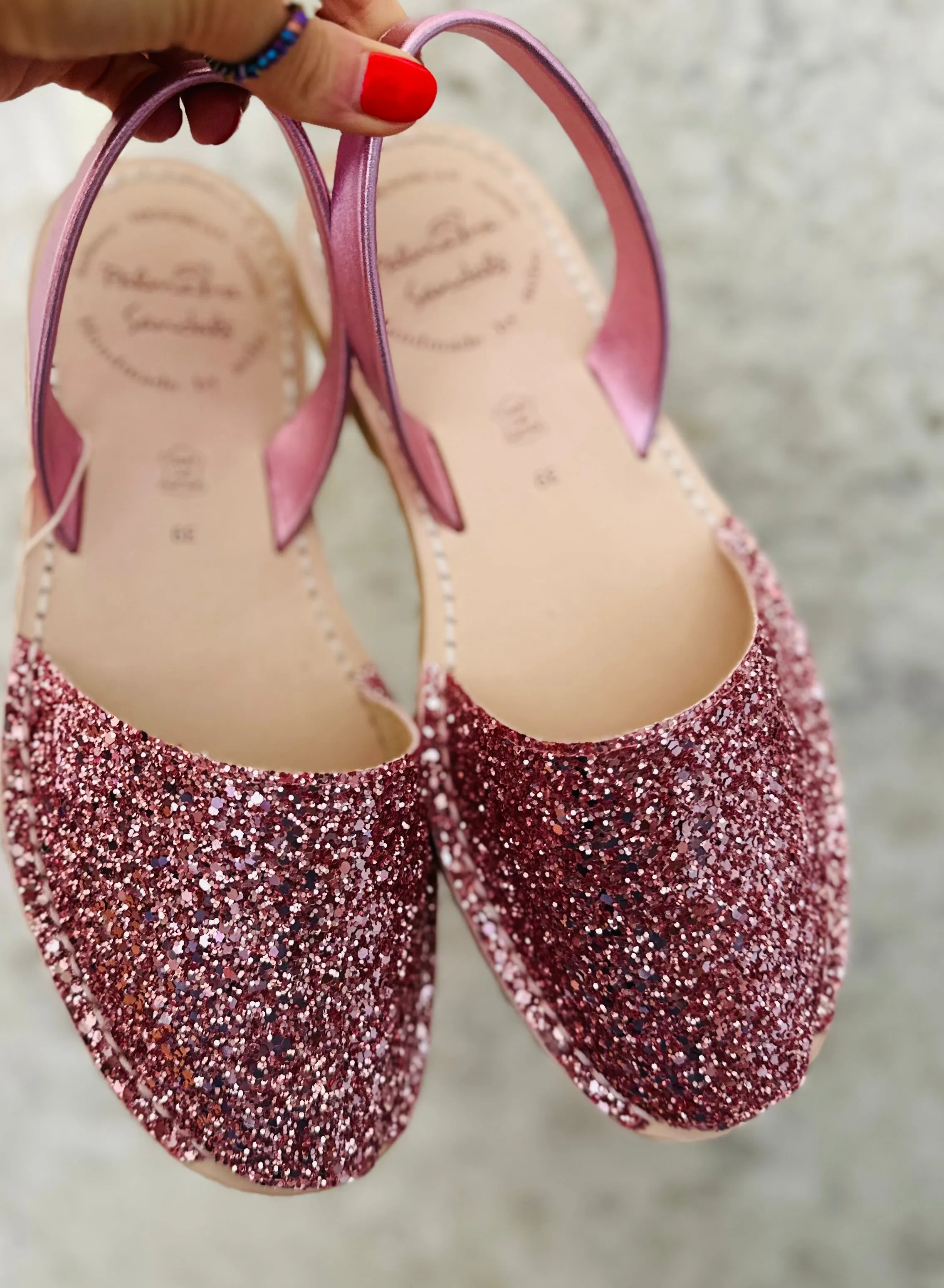 Candy Glitter Avarcas