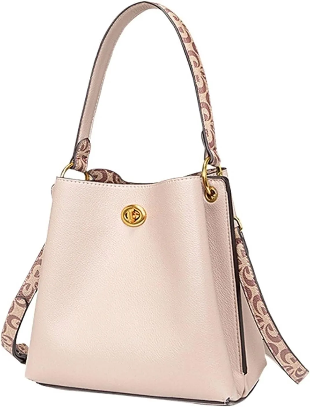 Casual Bucket Bag For Women Handbags Large Capacity Fashion Female Shoulder Bag Ladies Messenger Bag Totes(Beige)