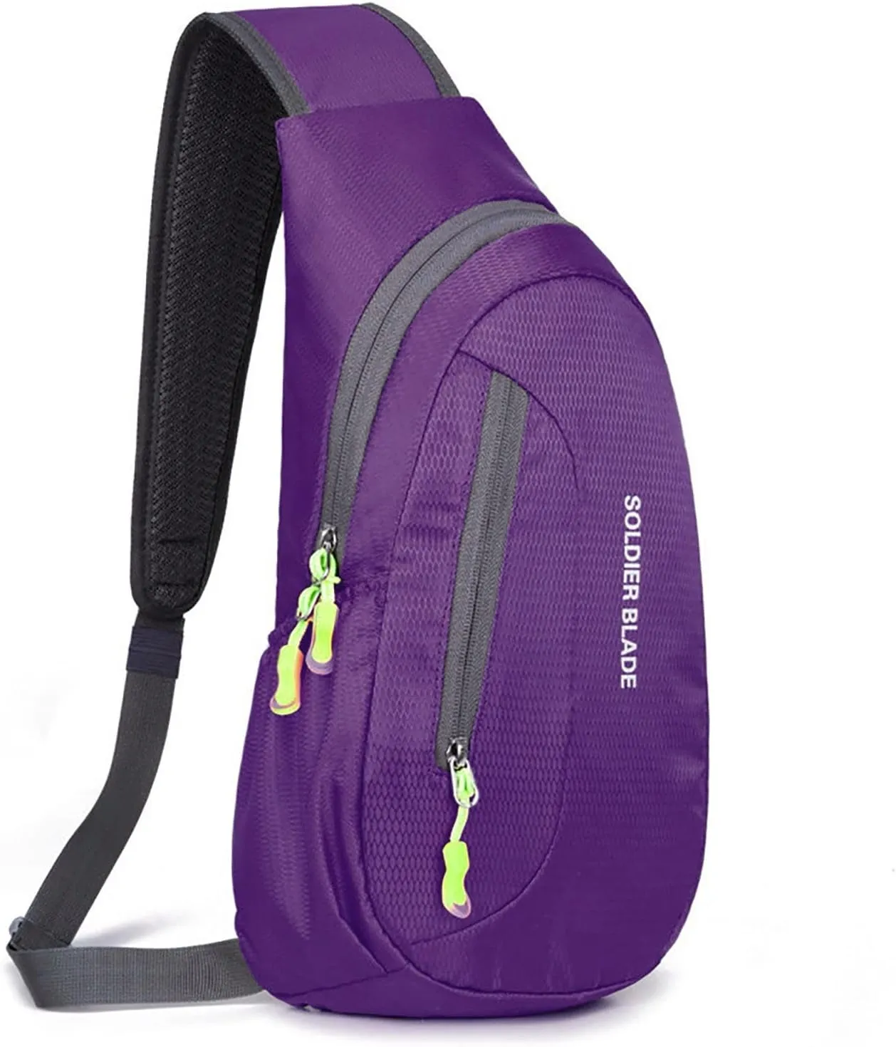 Chest Strap Small Folding Pack for Walking Man Women Outdoor Multifunctional Sling Backpack Fashionable Casual
