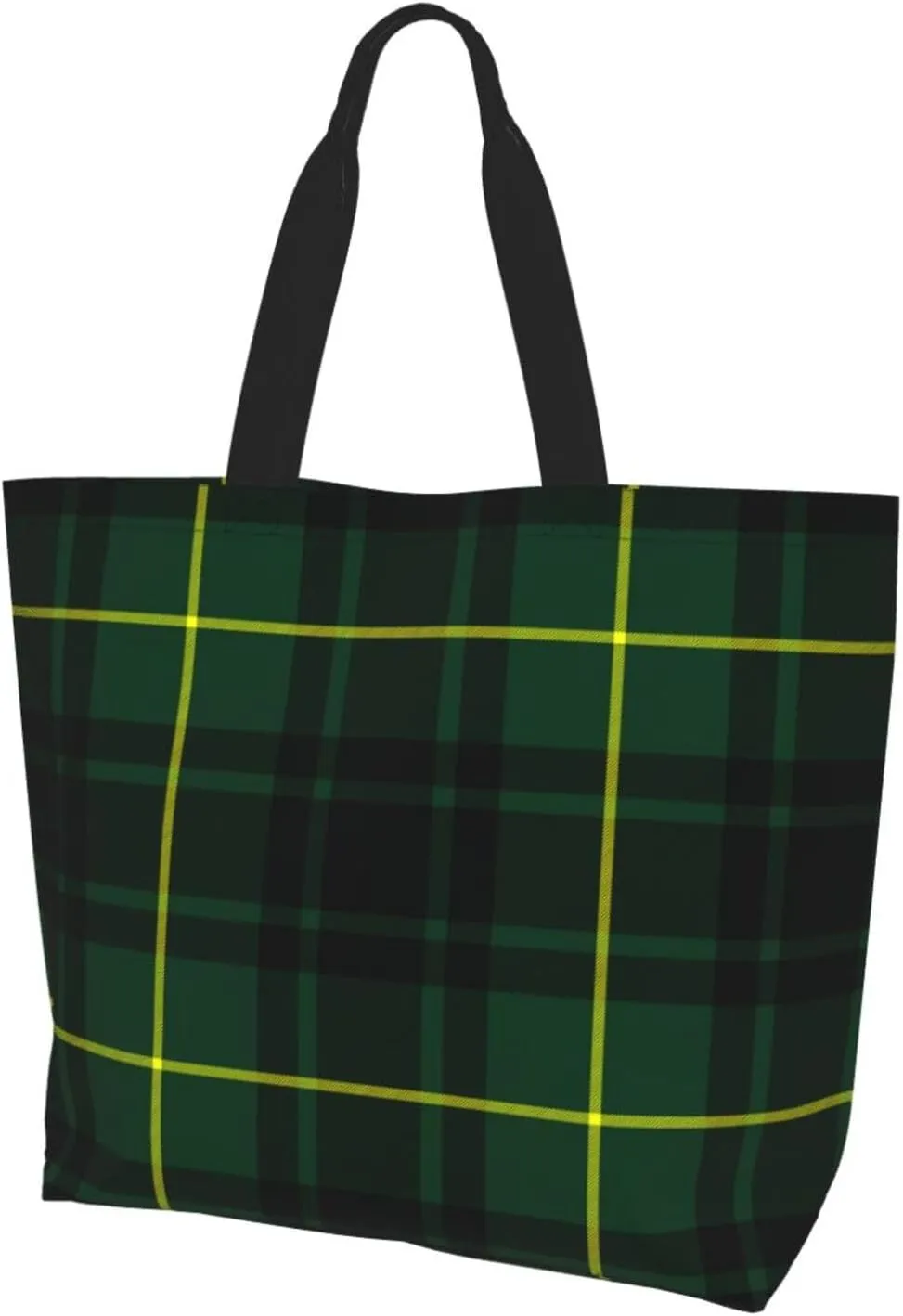 Clan Mackay Tartan Plaid Scottish Tote Bag For Women Weekender Travel Bag Reusable Grocery Bags Large Totes Handbags