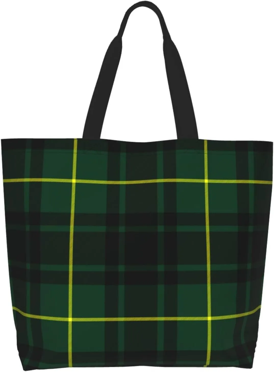 Clan Mackay Tartan Plaid Scottish Tote Bag For Women Weekender Travel Bag Reusable Grocery Bags Large Totes Handbags