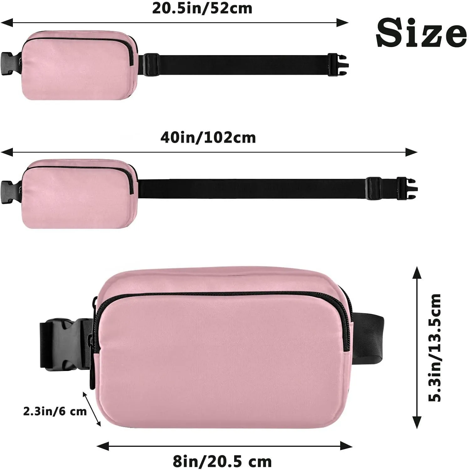 Colorful Waist Packs for Women Men Belt Bag Fanny Pack Small Waist Pouch Pouch Runing Belt for Outdoor Running Hiking Cycling