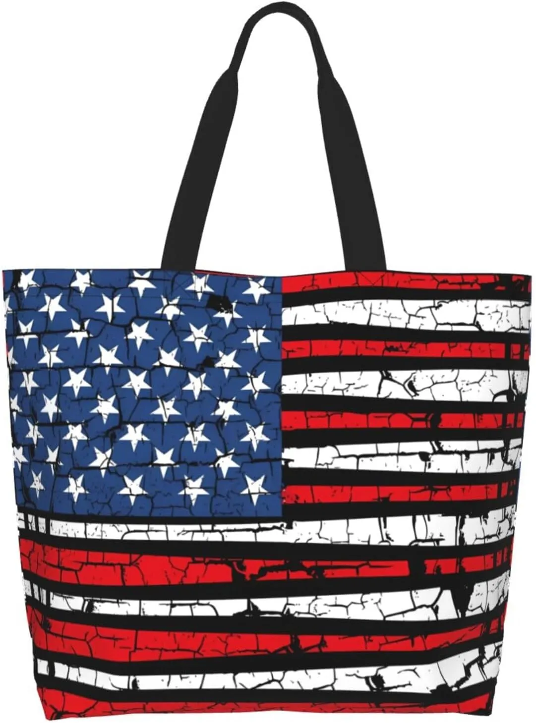 Dirt Track Lights Flag Motocross Women's Tote Bag Large Capacity Single Shoulder Bags Handbag for Shopping Work
