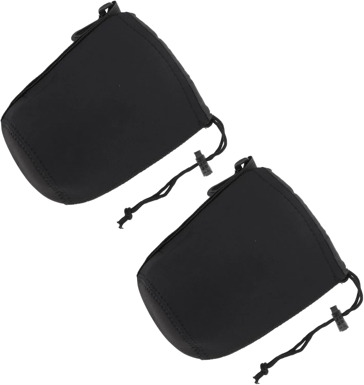 DOITOOL 2 Pcs Lens Bags Pouches Padded Camera Lens Pouch Neoprene for Dslr Accessories