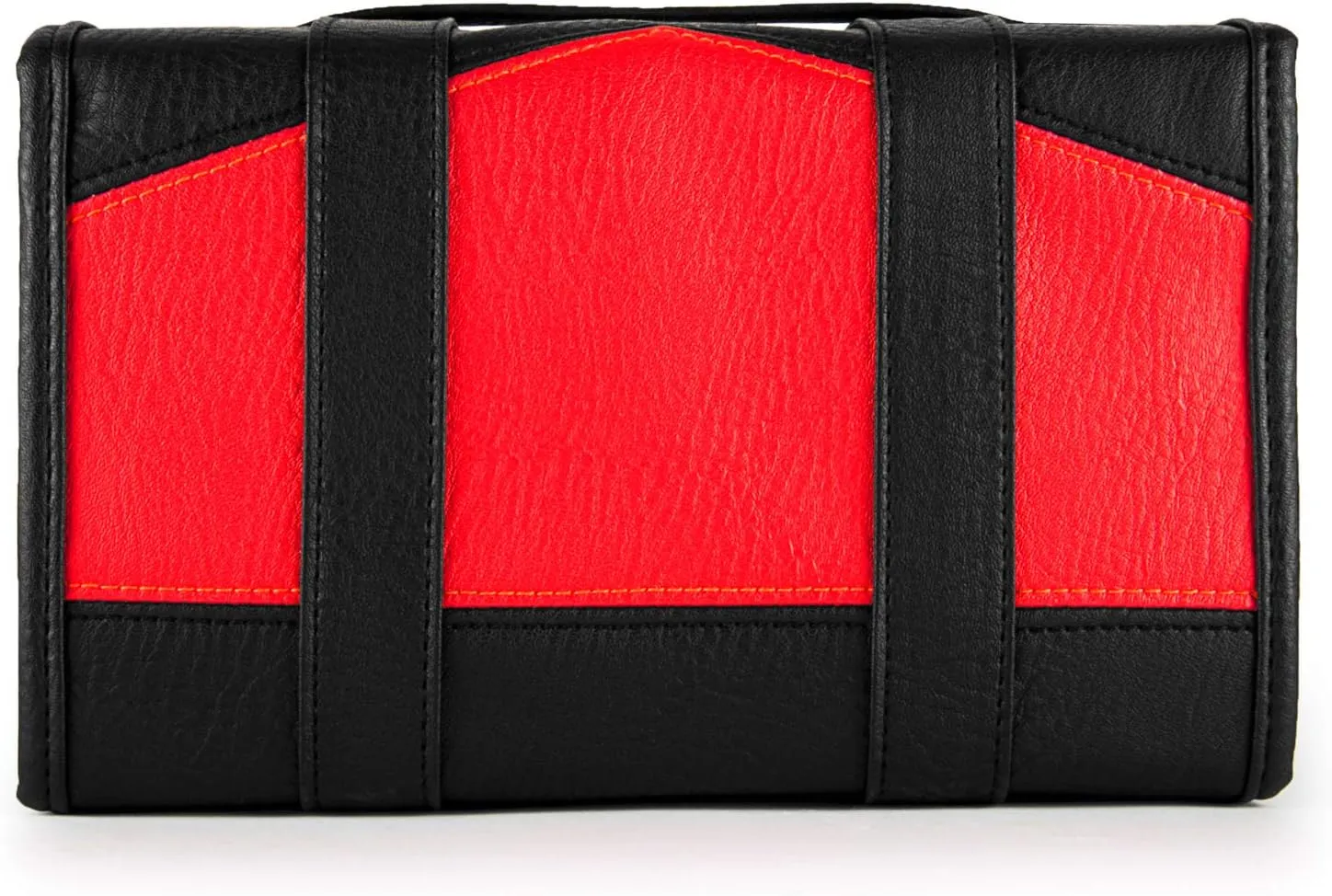 eBigValue ravel Hanging Toiletry Bag for Men Women Travel Kit Shaving Bag Waterproof Large Makeup Bag Wash Bag Makeup Organizer Cosmetic Case for Bathroom Shower, Medium, Red/Magenta