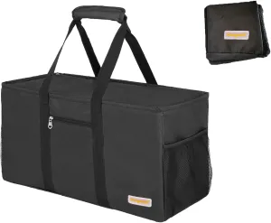 Extra Large Utility Tote - Reusable Shopping Bags, Waterproof Beach Bag, Foldable Storage