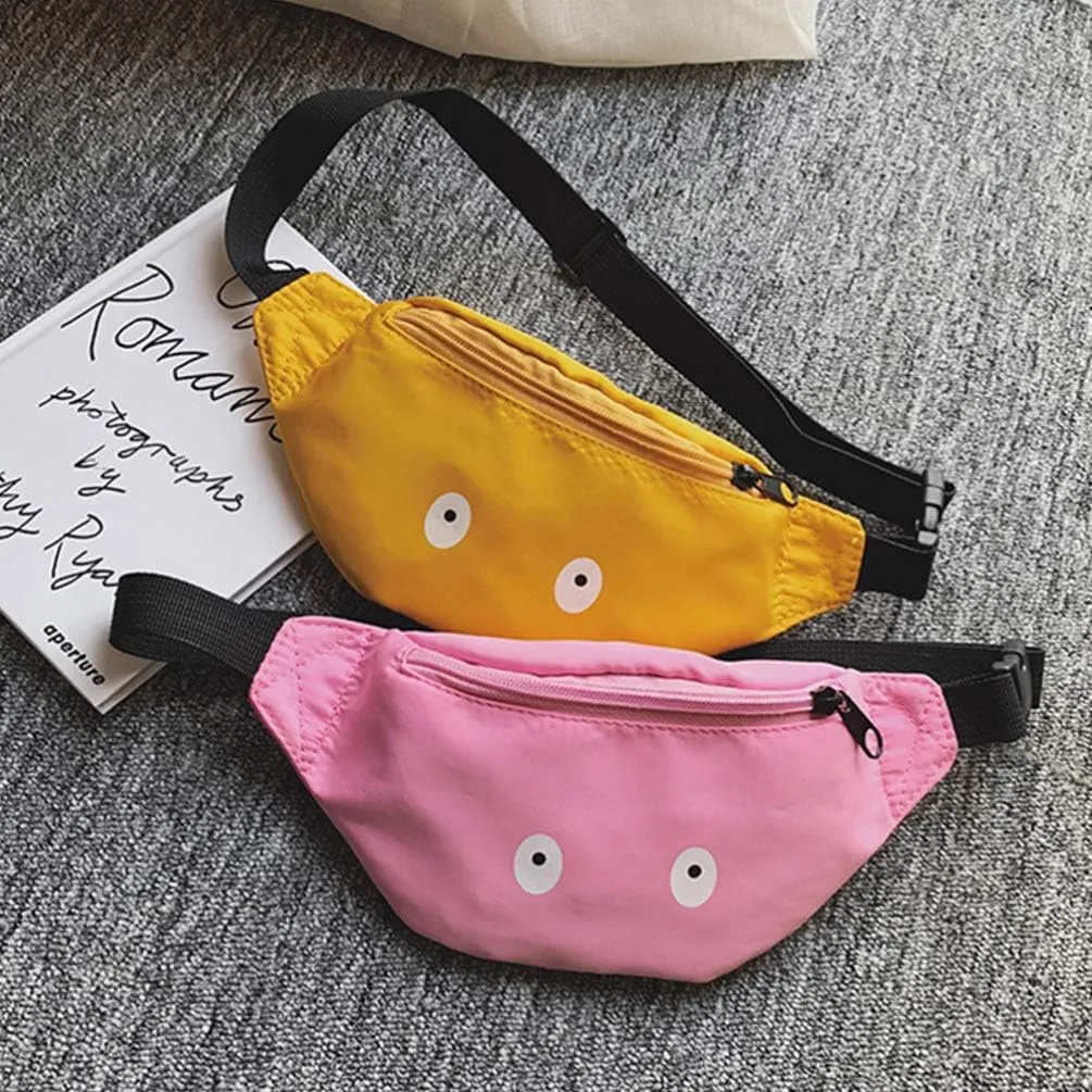 Fanny Pack Boy Girls Waist Pack Small Eyes Fanny Pack Funny Adjustable Belt Bag Travel Hiking Waist Packs
