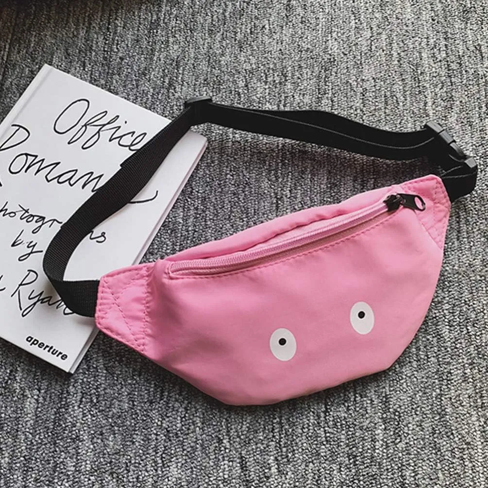 Fanny Pack Boy Girls Waist Pack Small Eyes Fanny Pack Funny Adjustable Belt Bag Travel Hiking Waist Packs