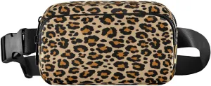 Fanny Packs for Women Men Animal Leopard Belt Bag Waist Pouch Packs Crossbody Bag Running Hiking Fanny Pack Gifts for Girls Boys