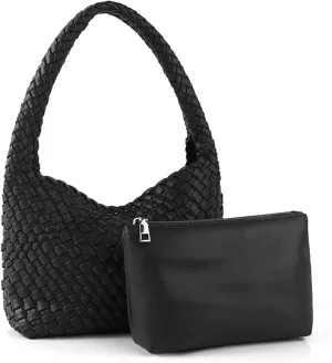 Fashion Designer Handbags and Purses Women Shoulder Bag Summer Beach Casual Retro Hand Woven Totes Underarm Bag
