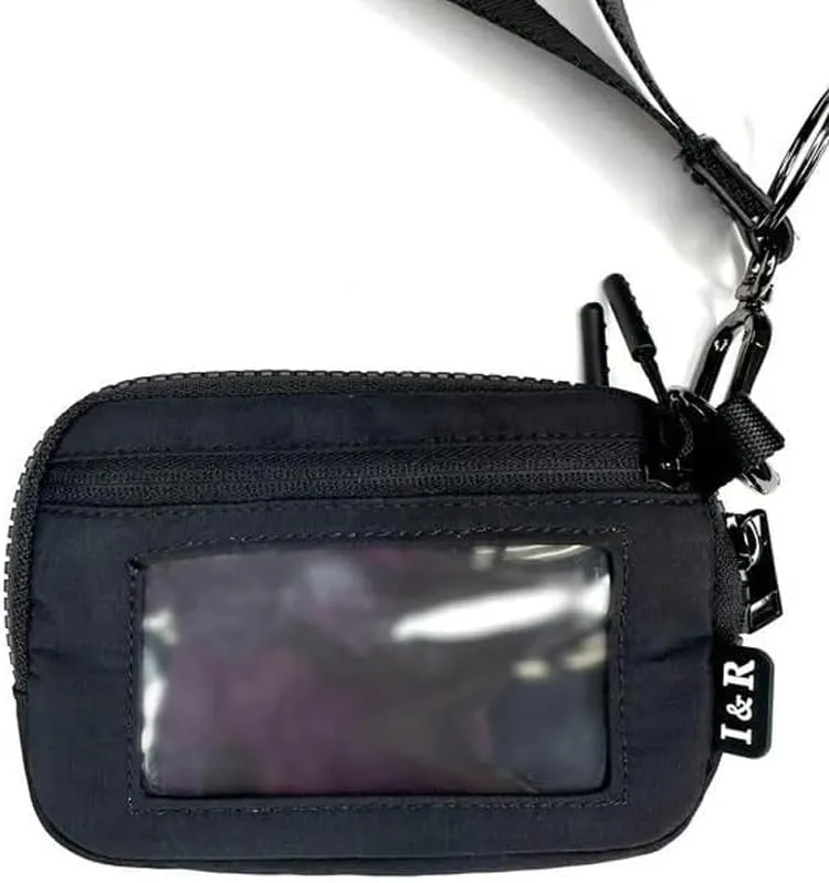 Flexcarry,Stylish Compact Wallet,Portable Women's Wristlet Handbags Id Card Holder Wallet Zipper Wallet