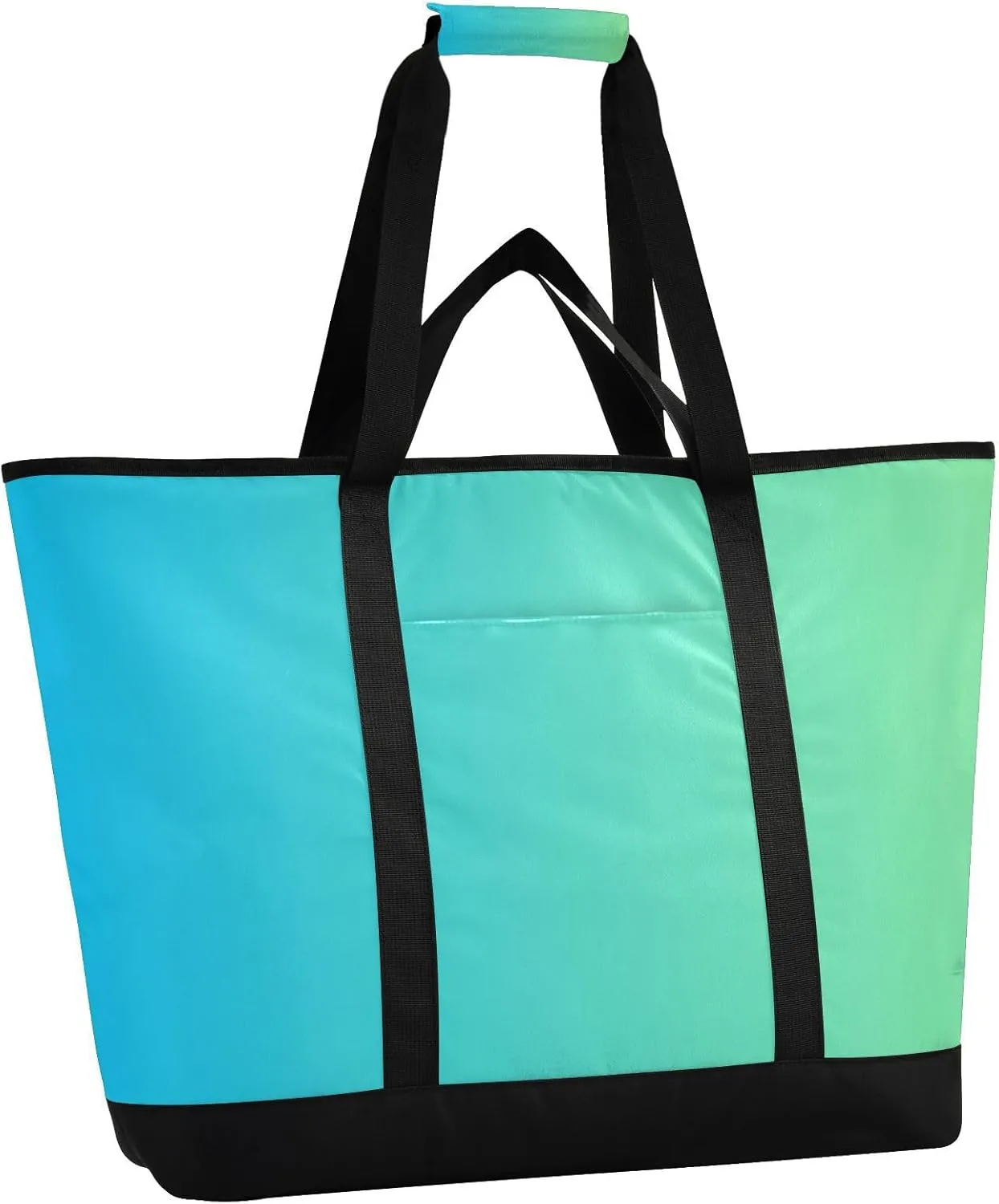 Gradients Tote Bag for Women with Zipper Reusable Grocery Bags Insulated Cooler Bag Shopping Bags Handbags Totes