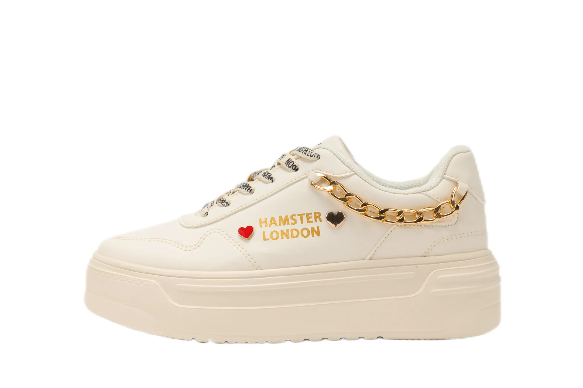 Hamster London Marcella Classic White Party Sneakers