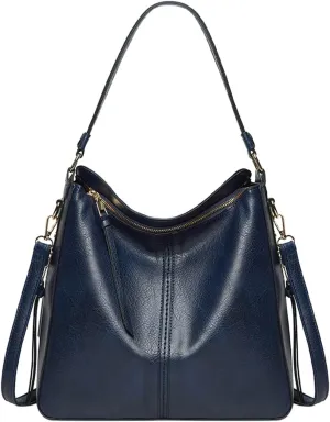 Handbags For Women Hobo Handbags Large Designer Ladies Bag Bucket Purse Faux Leather For Shopping Travel