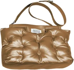 Hobo Bag for Women PU Leather Crossbody Shoulder Bag Puffer Totes Puffy Purses Quilted Handbag Satchels (Color : White)