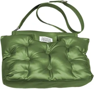 Hobo Bag for Women PU Leather Crossbody Shoulder Bag Puffer Totes Puffy Purses Quilted Handbag Satchels (Color : White)