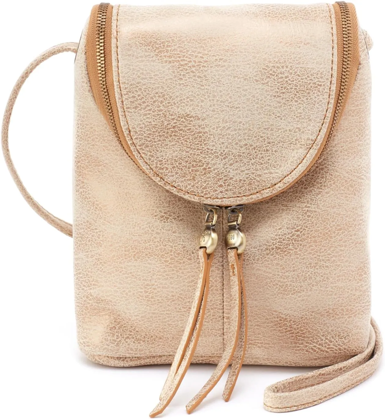HOBO Fern Leather Crossbody Bag for Women, Purse With Adjustable Straps