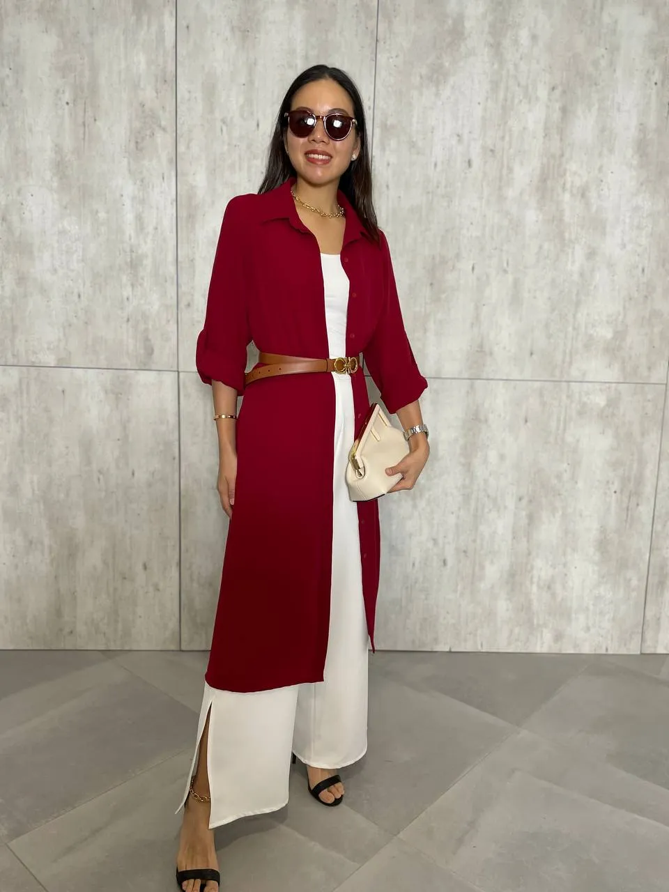 Katie (Plus Size) Dress (Sash Included)