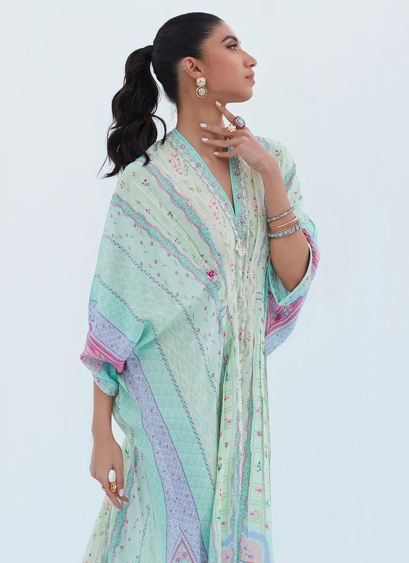 Lea Spring '23 - Allison Aqua Kaftan