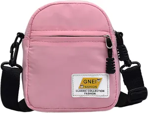 Leather Shoulder Bag for Women 2022 New Korean Fashion Simple Casual One Shoulder Crossbody Nylon Small (One Size)