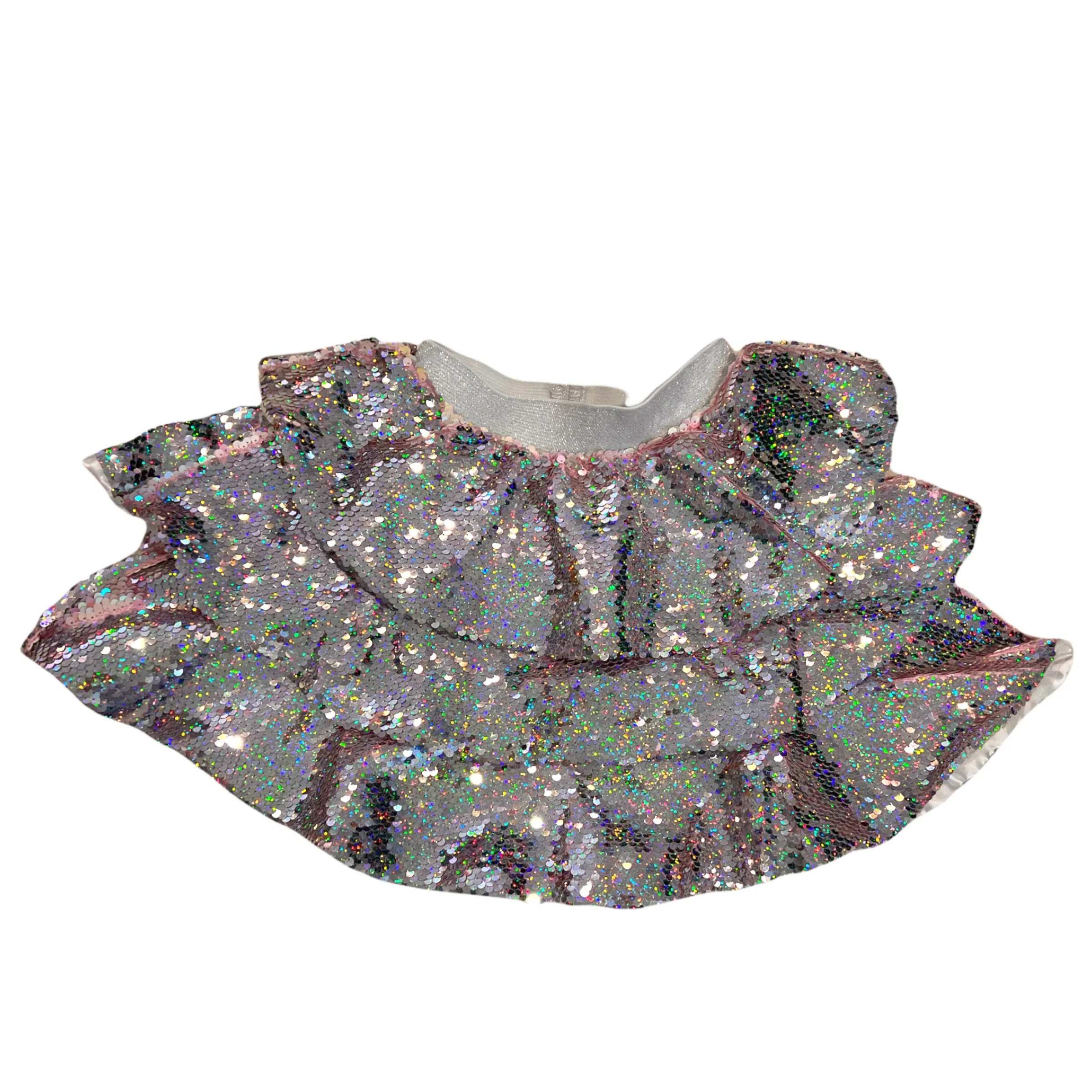 Lola   The Boys Sparkle Tiered Mini Skirt