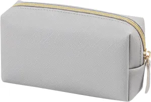 Makeup Bag,Portable PU Leather Large Capacity Waterproof Small Makeup Pouch,Travel Toiletry Bag,Cosmetic Bag,Makeup Bag Organizer for Girls Gifts Women Daughter