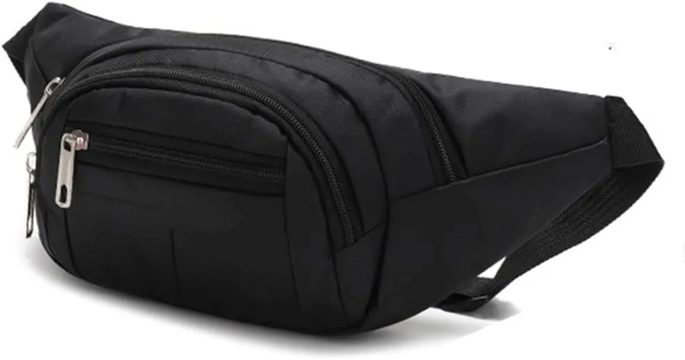 Men Fanny Pack Teenager Outdoor Sports Running Cycling Waist Bag Shoulder Belt Travel Phone Pouch Bags for Male