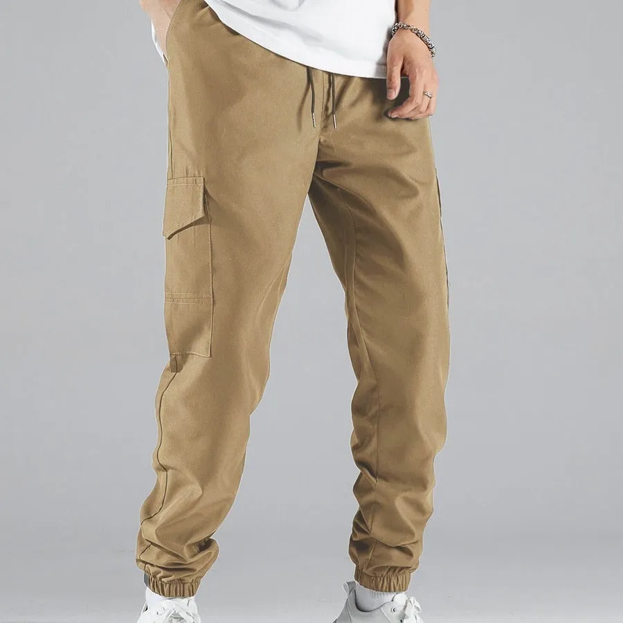 Men's Multi-pocket Workwear Pants High Street