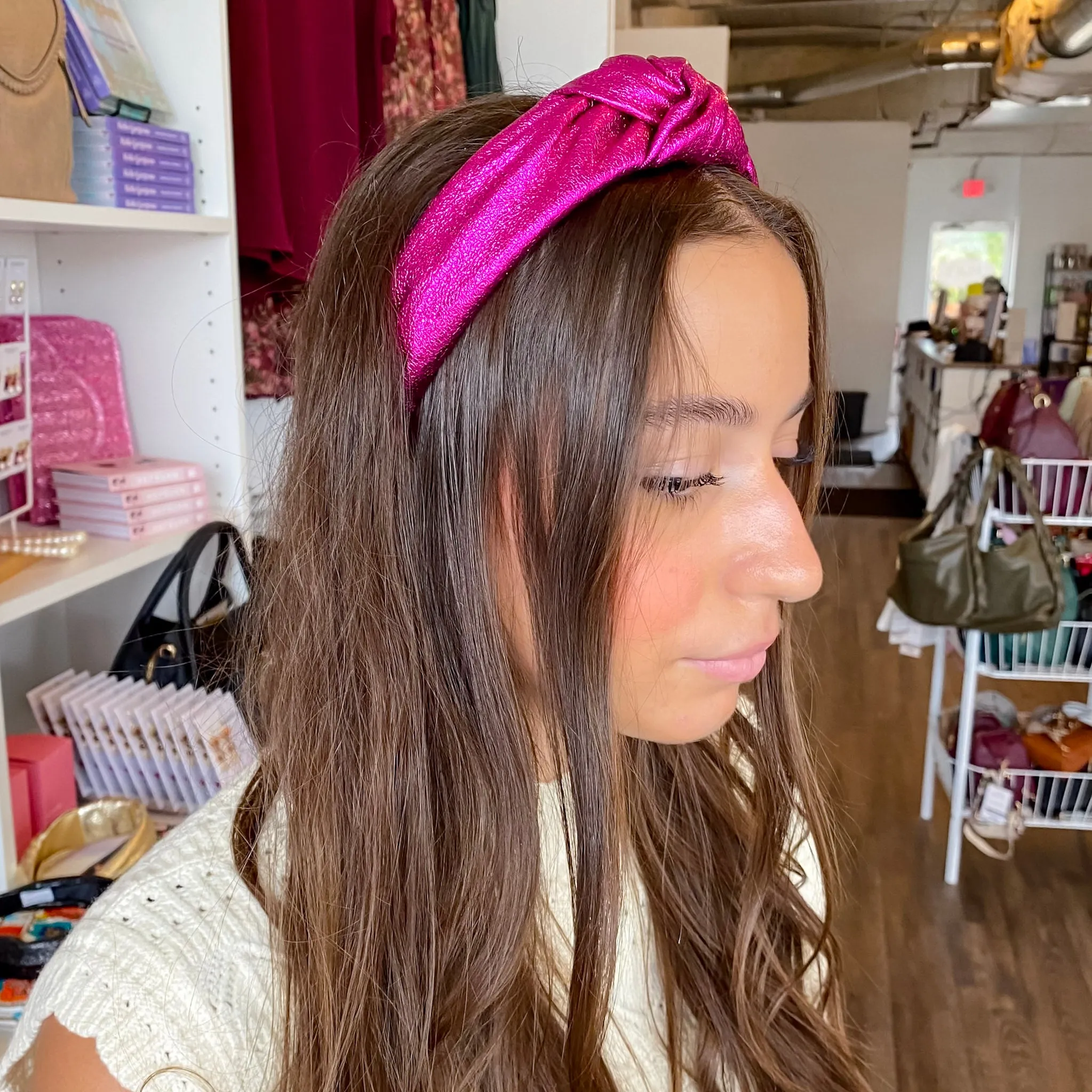 Metallic Knotted Headband