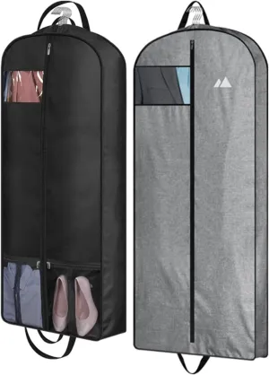 MISSLO 54" Garment Bag Bundle with 60" Dress Bag