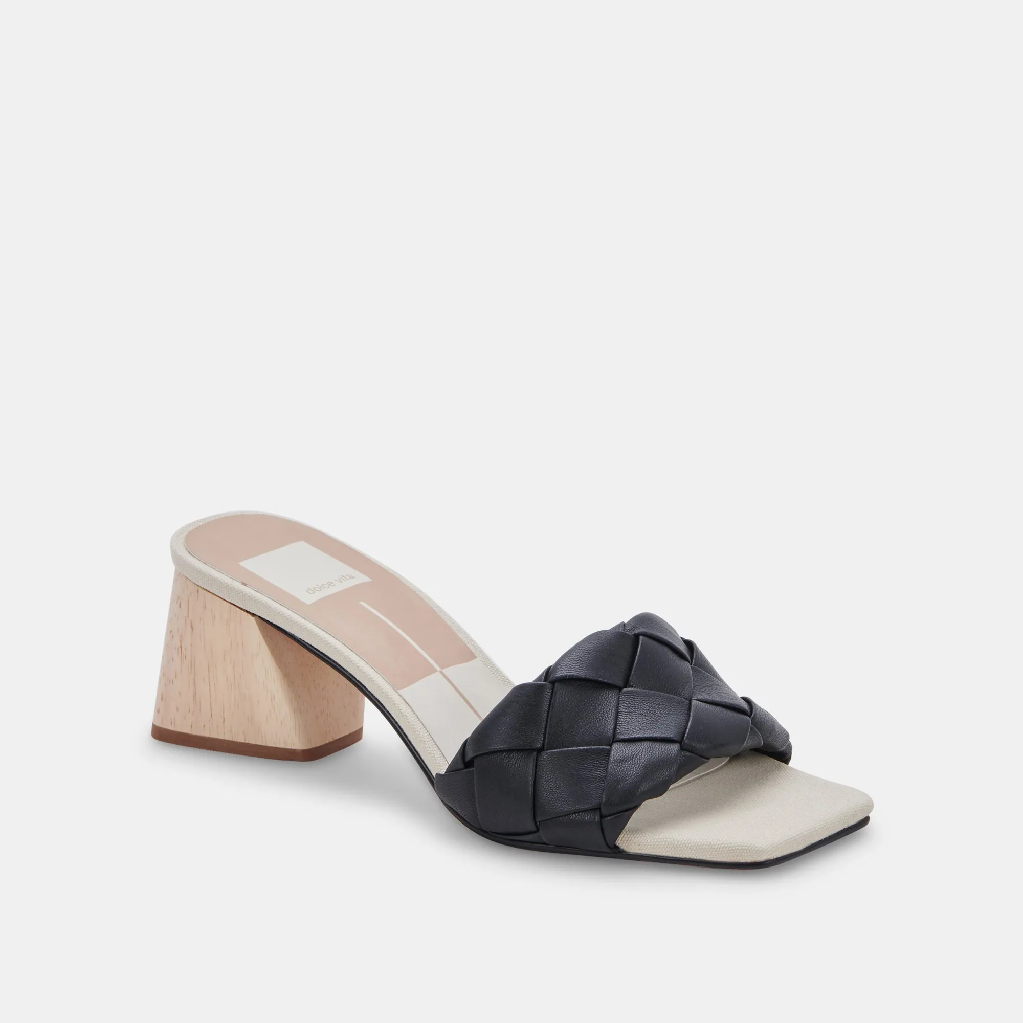 MOLY HEELS IN BLACK STELLA - re:vita