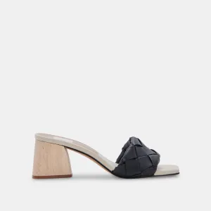MOLY HEELS IN BLACK STELLA - re:vita
