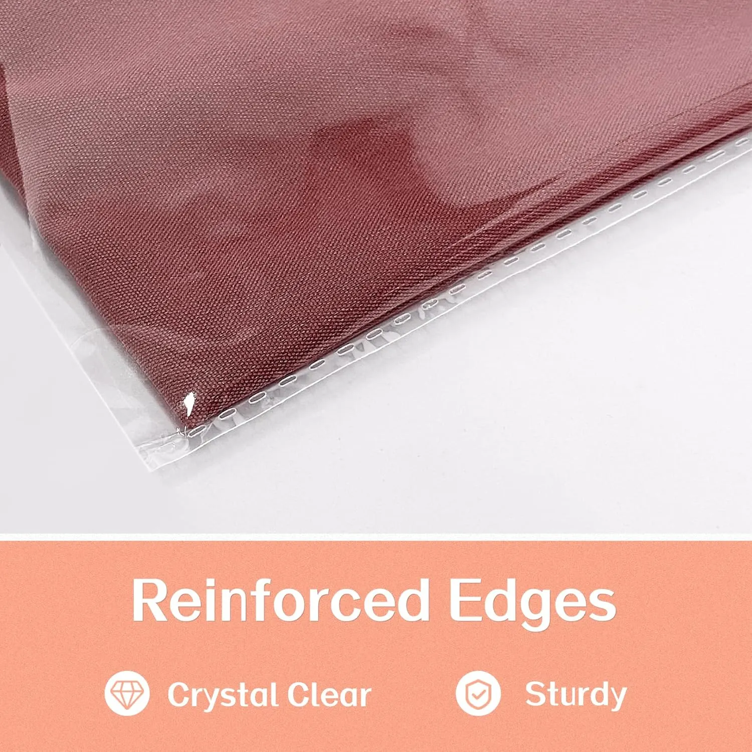 Morepack Large Self Sealing Cellophane Bags Self Adhesive,9x12 Inches Clear Resealable Cellophane Plastic Bags for Packaging Clothes, T-shirts, Pants,200 Pieces