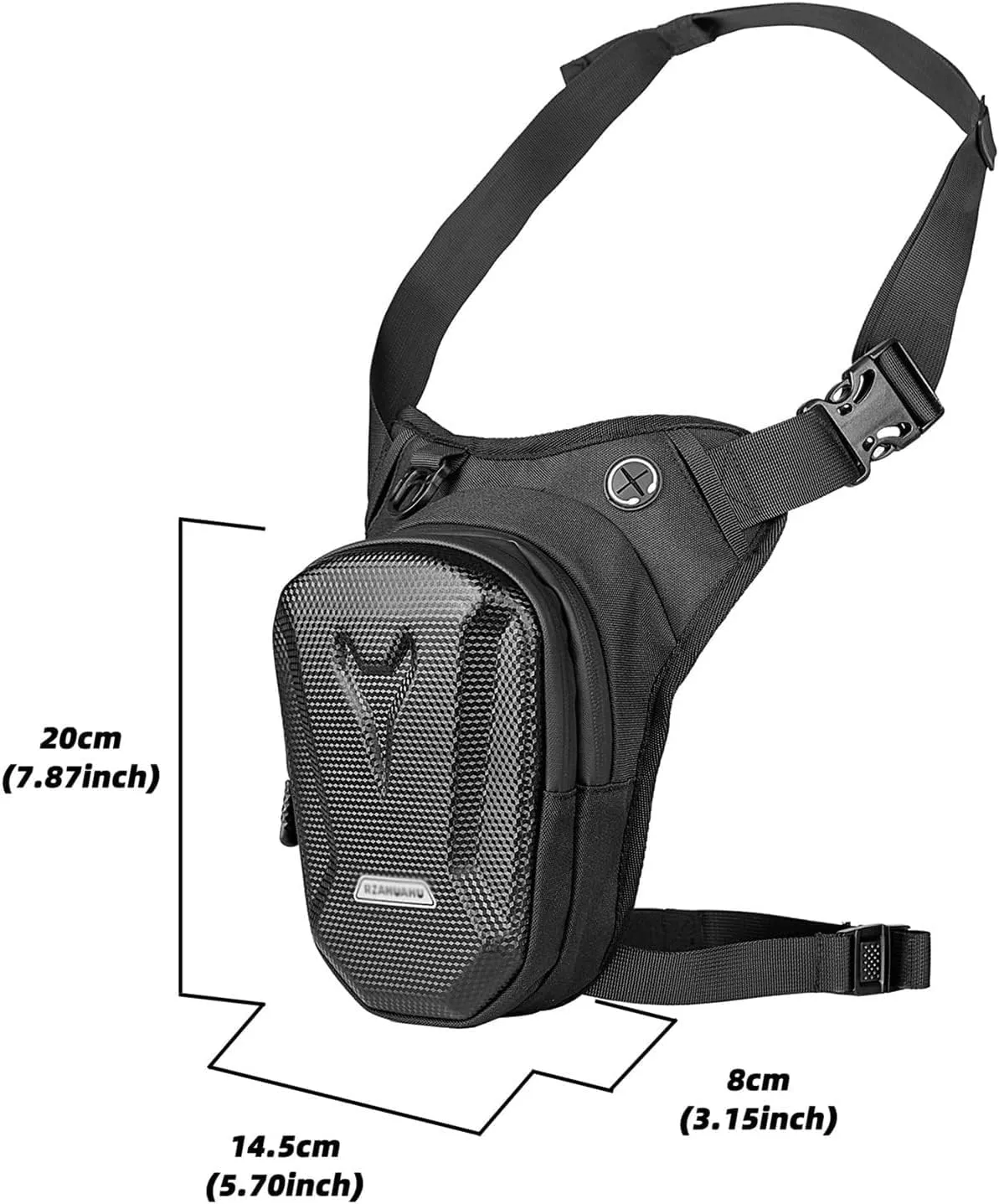 Motorcycle Drop Leg Bag, Bike Riding Cycling Hiking Waist Pack Thigh Fanny Pouch Pouches