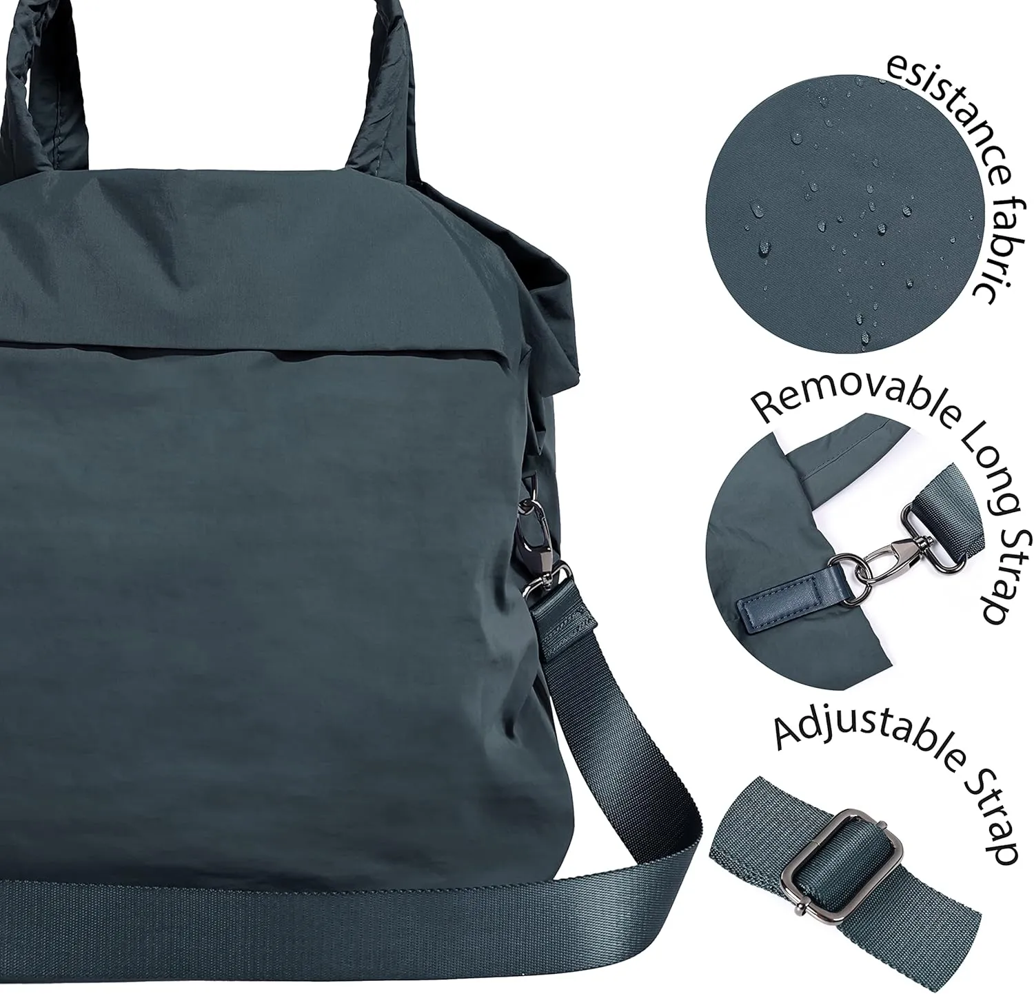 ODODOS 19L Multi Hobo Bags 2.0 with 2 Straps for Women, Totes Handbags, Crossbody Shoulder Bags