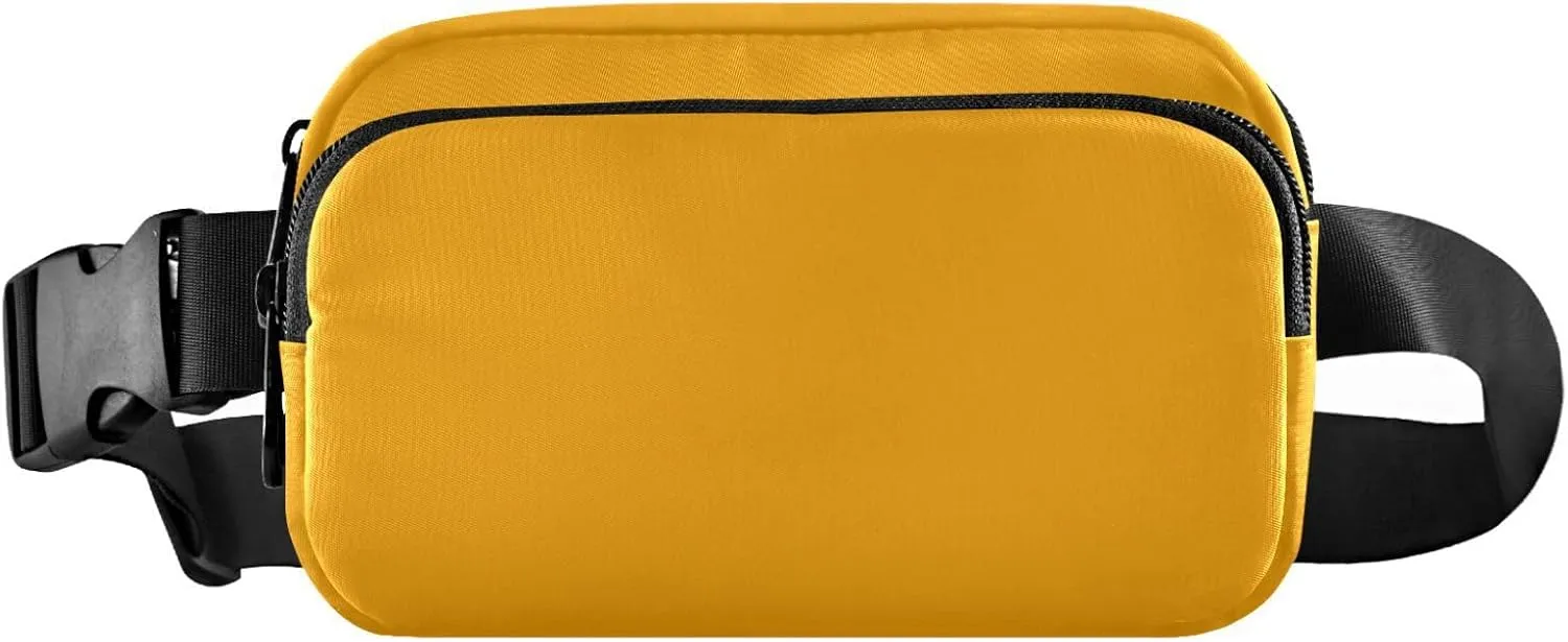 Orange Waist Packs for Women Men Belt Bag Fanny Pack Small Waist Pouch Pouch Runing Belt for Outdoor Running Hiking Cycling