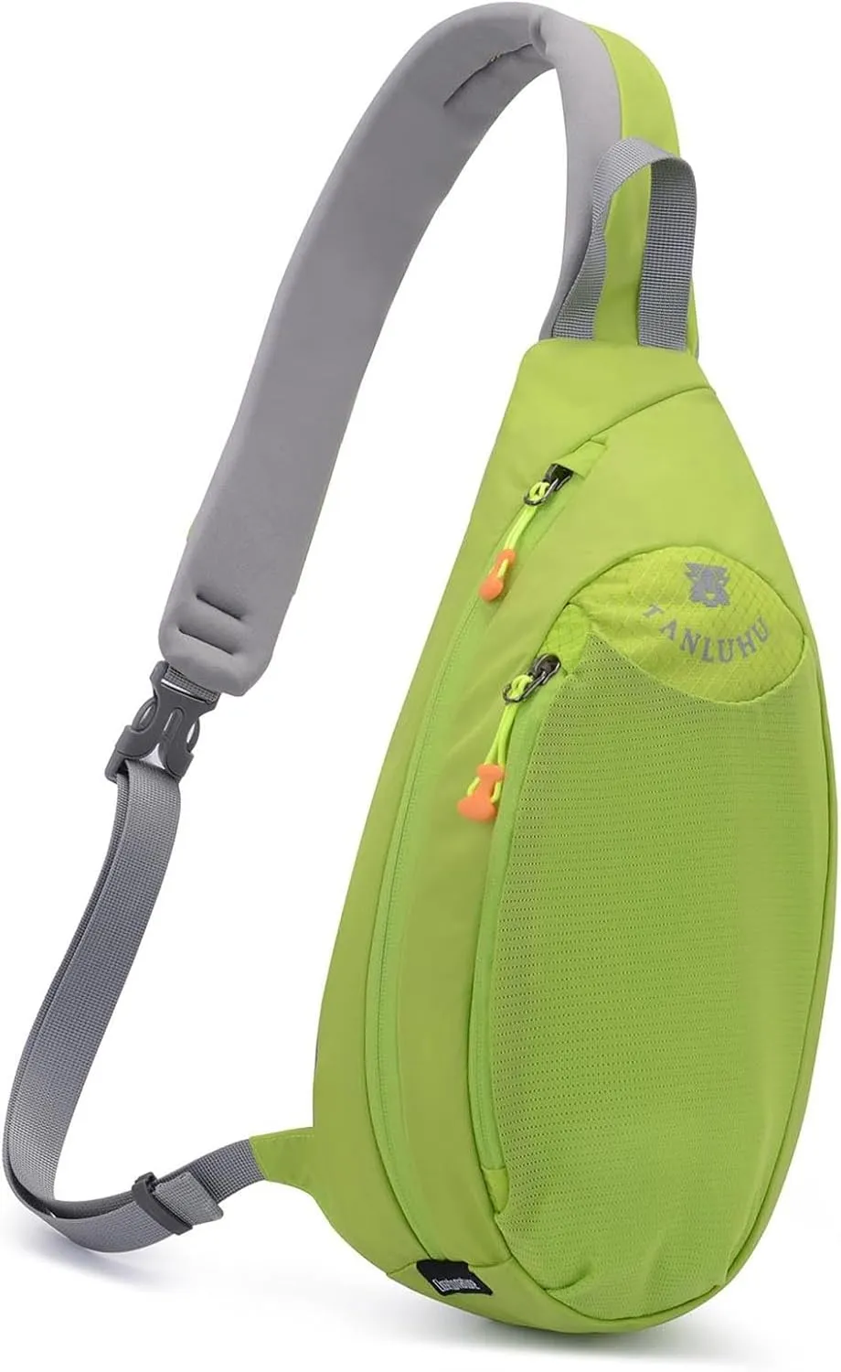 over Shoulder Bag Women Or Man Simple Casual Chest Bag Lightweight Crossbody Bags With Zipper Portable One (C, One Size)
