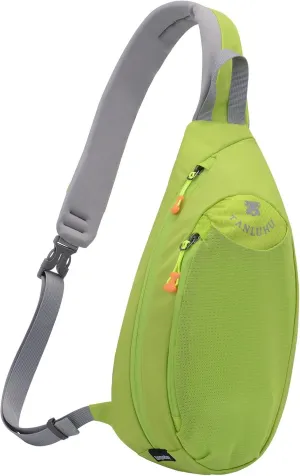 over Shoulder Bag Women Or Man Simple Casual Chest Bag Lightweight Crossbody Bags With Zipper Portable One (C, One Size)
