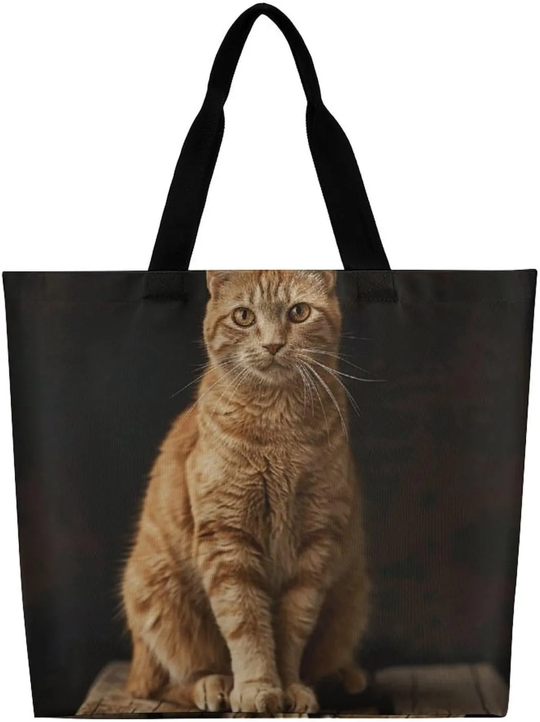 Owl And Flower Beach Bag Reusable Tote Bag Foldable Grocery Bags Women Shopping Bags for Daily Essentials