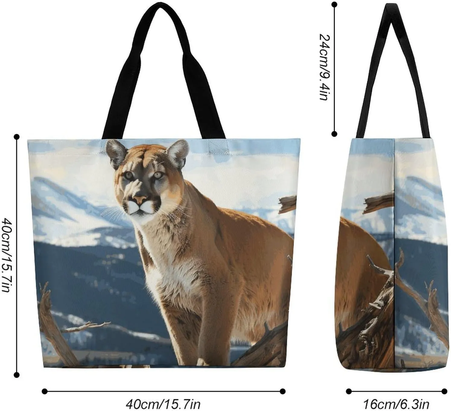 Owl And Flower Beach Bag Reusable Tote Bag Foldable Grocery Bags Women Shopping Bags for Daily Essentials