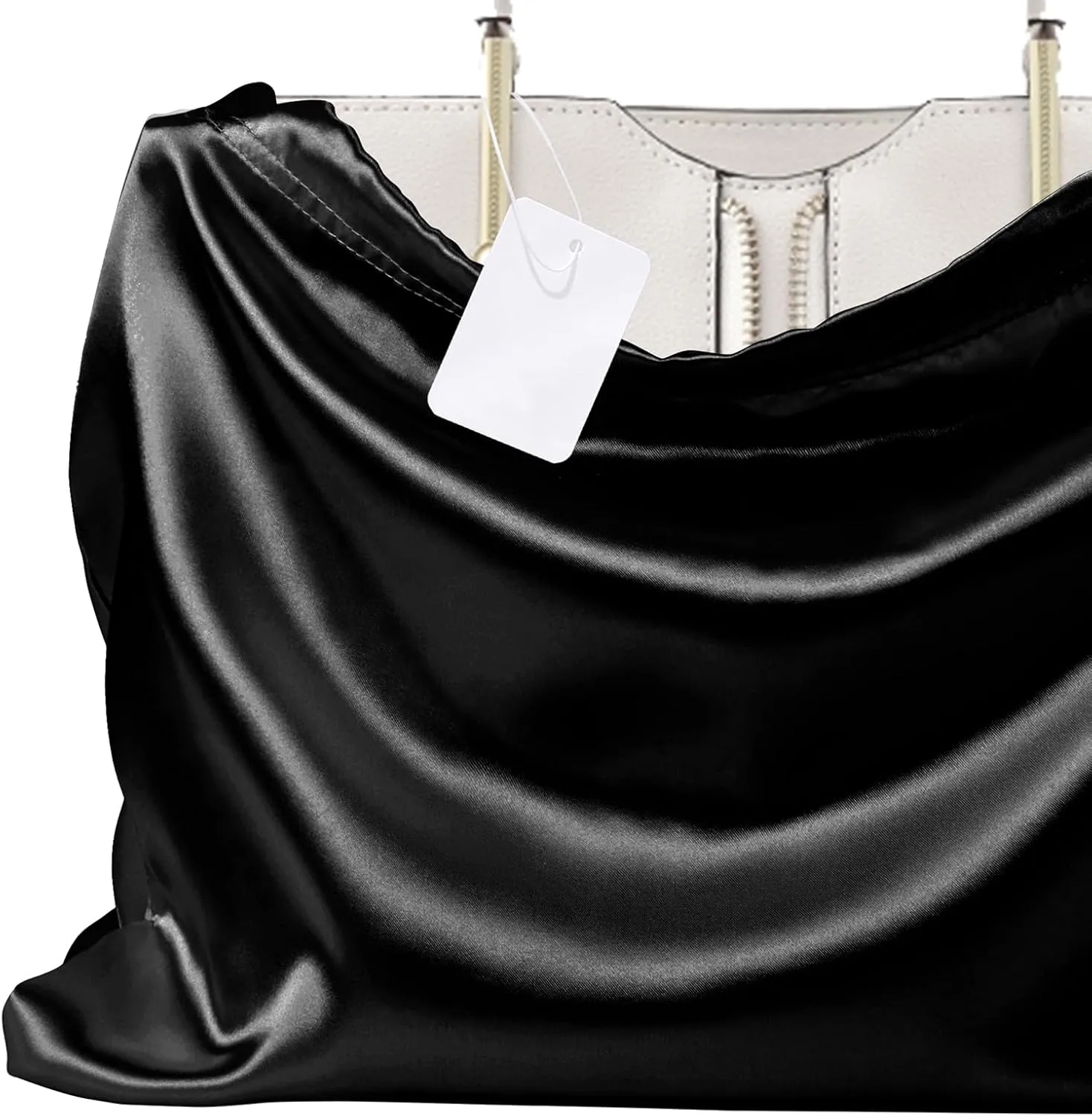 P Pothuiny 2 Pcs Satin Dust Bags for Handbags