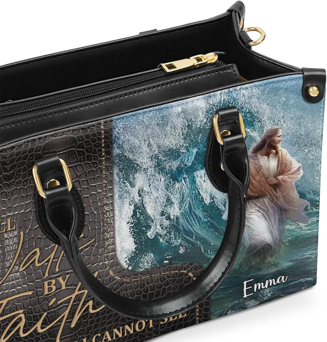 Personalized Leather Handbags For Woman - Christmas Gifts For Women - Christian Gifts