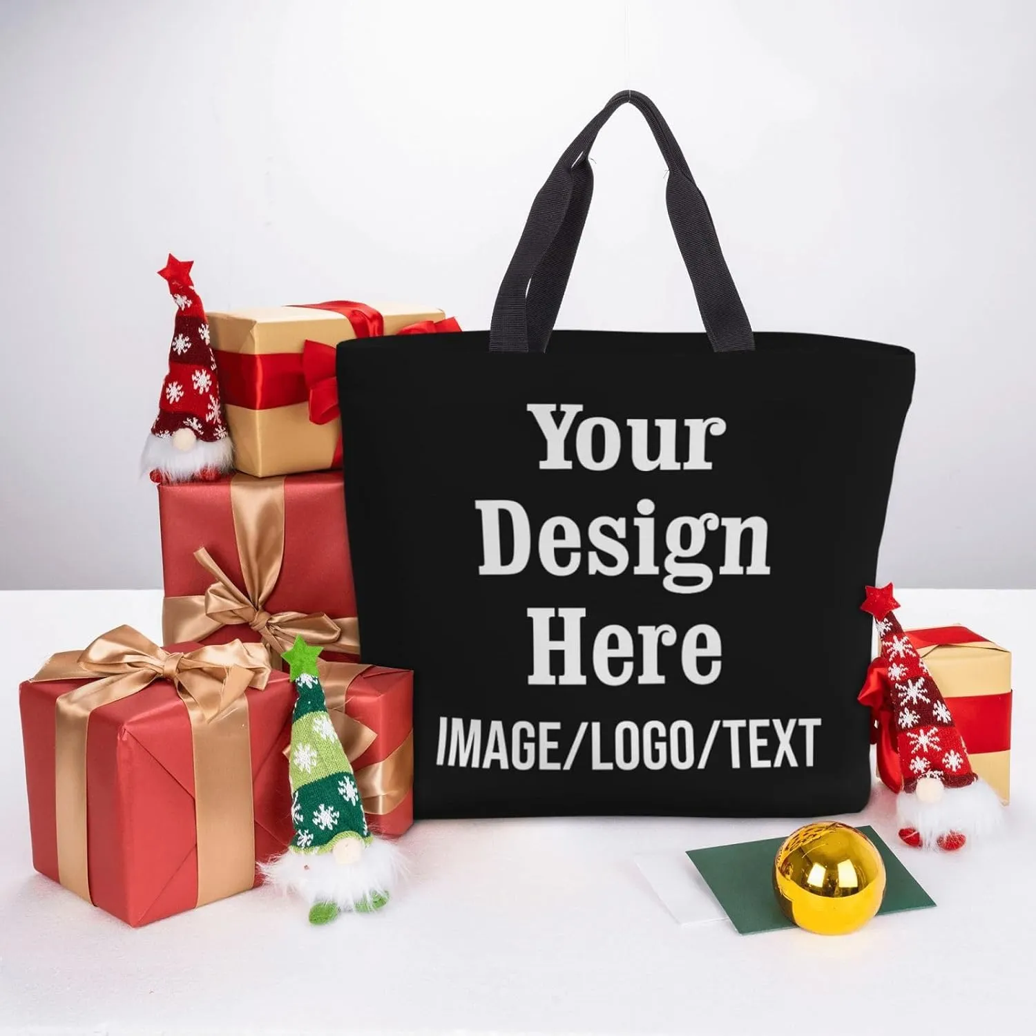Personalized Tote Bag Custom Tote Bags with Logo Design Your Own Image Custom Bag