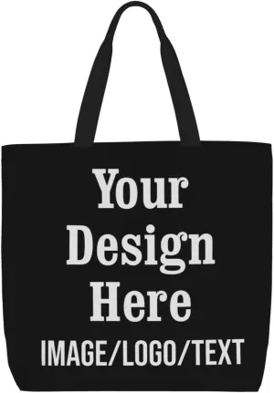 Personalized Tote Bag Custom Tote Bags with Logo Design Your Own Image Custom Bag
