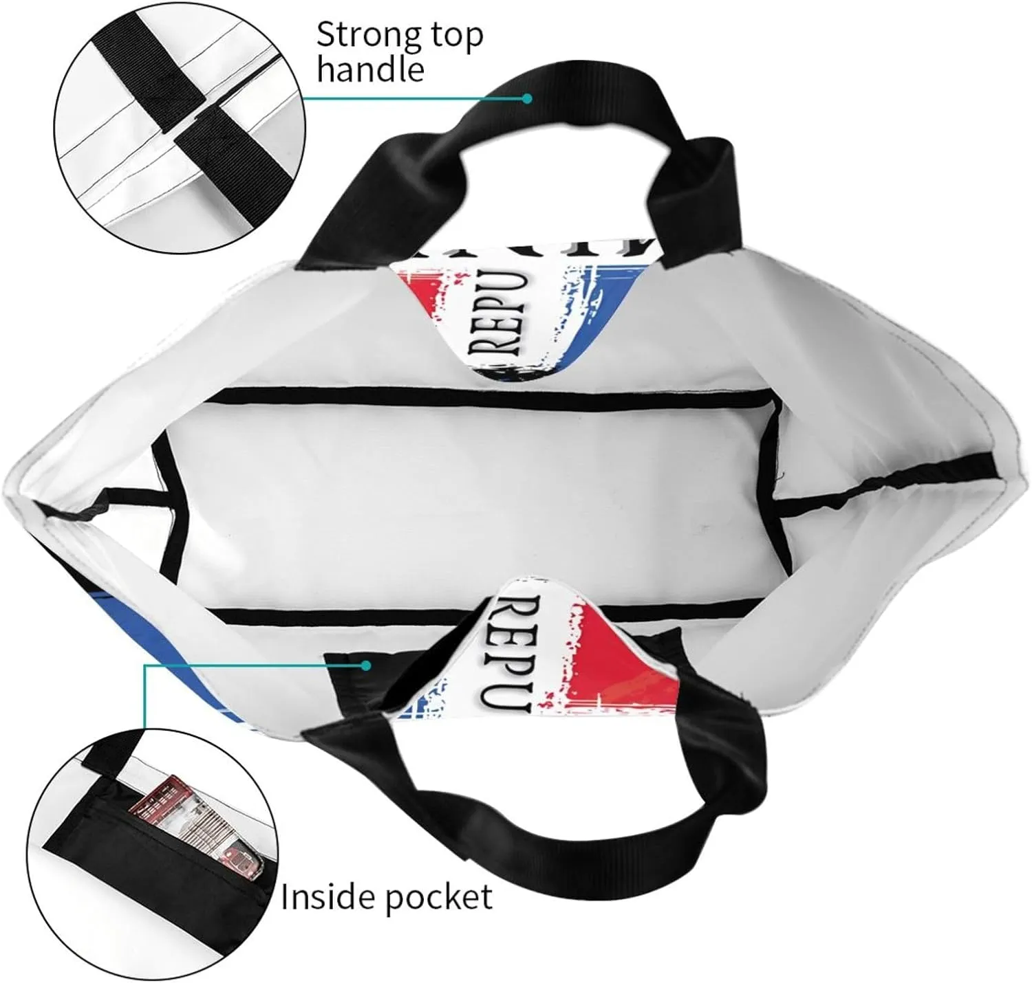 Philippine Sun Flag Women's Tote Bag Large Capacity Single Shoulder Bags Handbag for Shopping Work