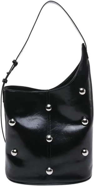 Retro Bucket Bags for Women Trendy Shoulder Handbag Ladies Designer Purses for Commuting Large-Capacity Satchels